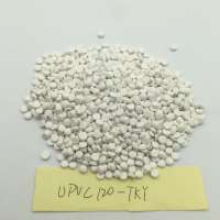 Good quality! Recycled grey/white pvc fitting Granules/compounds recycled plant for pipe fitting