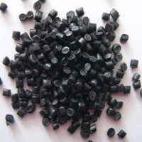 Recycled plastic raw material black color LDPE